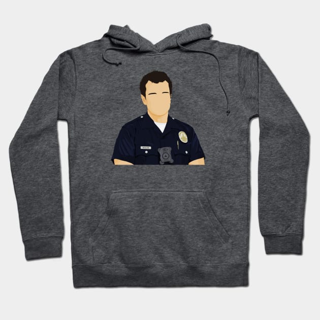 Nolan v2 | The Rookie - Season 4 Hoodie by gottalovetherookie